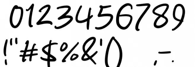 Rockets Kite Font OTHER CHARS