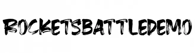 RocketsBattleDemo  font caratteri gratis