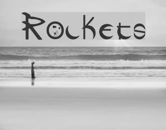 Rockets Font examples