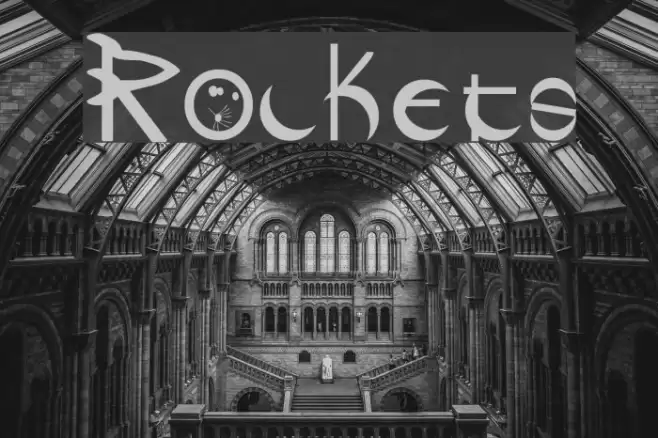 Rockets Font examples