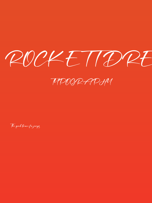 Rockett Dreams Poster