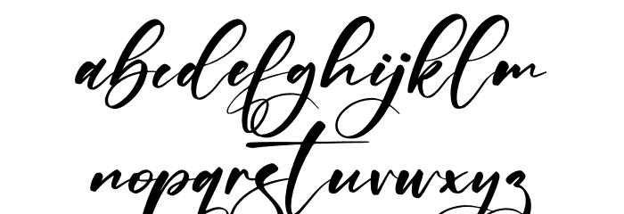 Rockett Dreams Font LOWERCASE