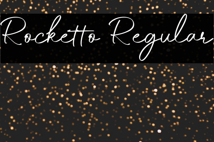 Rocketto Regular Example 1