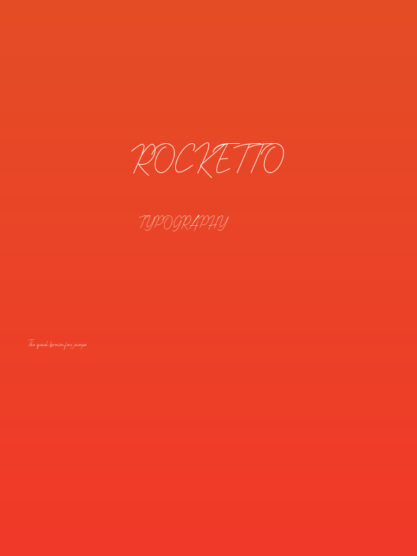 Rocketto Poster