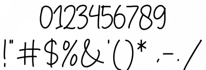 Rockfast Font OTHER CHARS