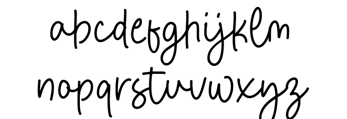 Rockfast Font LOWERCASE