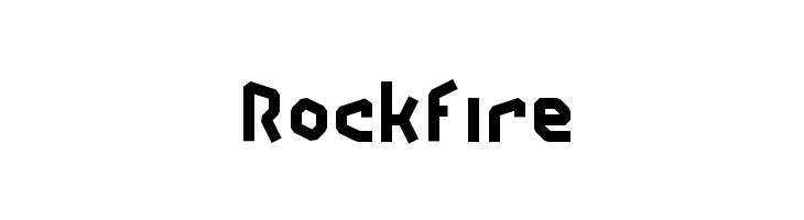 Rockfire  Free Fonts Download
