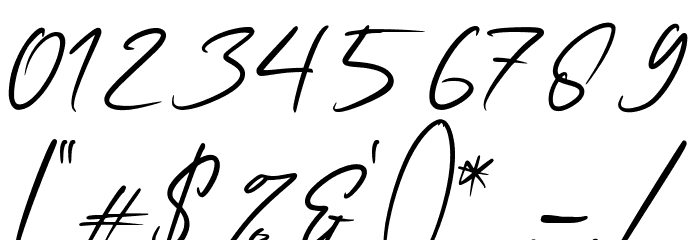 Rockhand Font OTHER CHARS