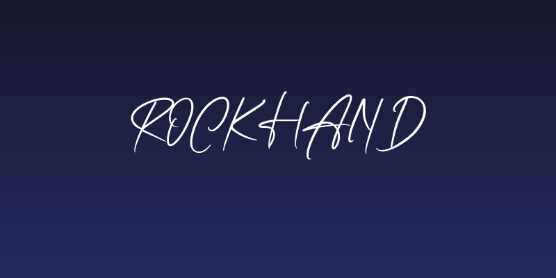 Rockhand Social Header