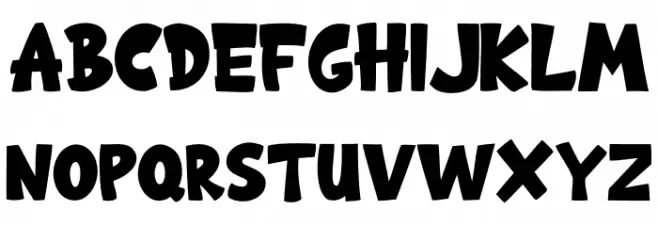 Rockhaven Font UPPERCASE