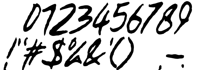 Rockicks Font OTHER CHARS