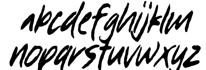 Rockicks Font LOWERCASE
