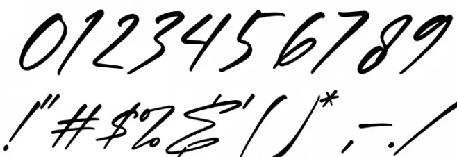 Rockidate Italic Font OTHER CHARS