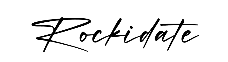 Rockidate  免费字体下载