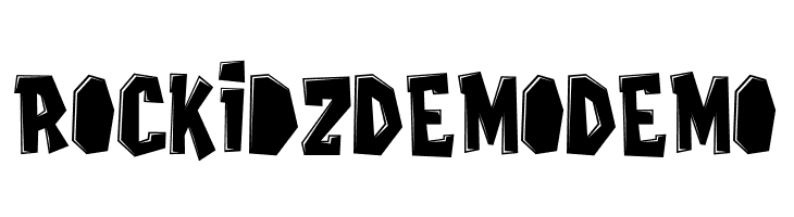 Rockidz Demo Demo  baixar fontes gratis