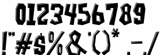 Rockidz Demo Demo Font OTHER CHARS