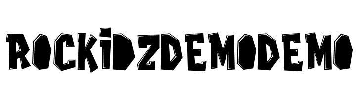 Rockidz Demo Demo  Frei Schriftart Herunterladen