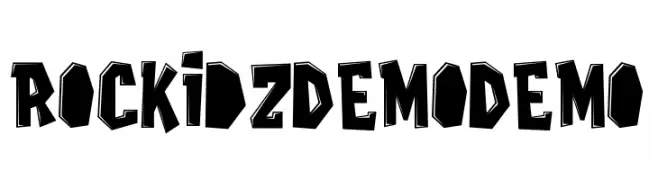 Rockidz Demo Demo  Descarca Fonturi Gratis