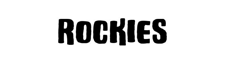 Rockies  नि: शुल्क फ़ॉन्ट्स डाउनलोड