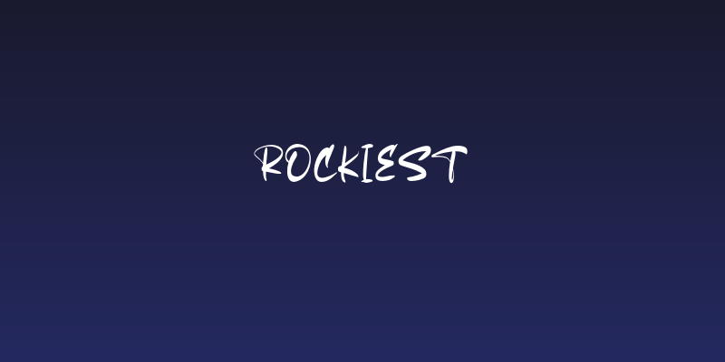 Rockiest Social Header