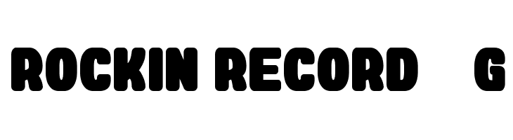 Rockin Record__G Font