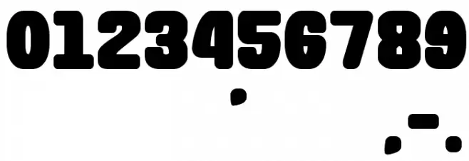 Rockin Record__G Font OTHER CHARS