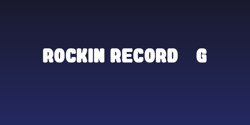 Rockin Record__G Social Header
