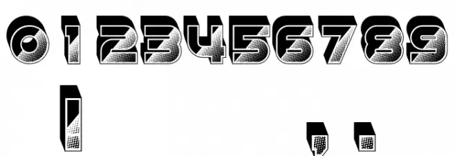 Rocking Regular Font OTHER CHARS