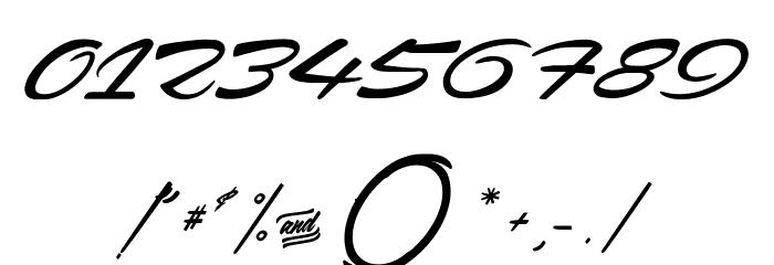 Rocking Season Font OTHER CHARS