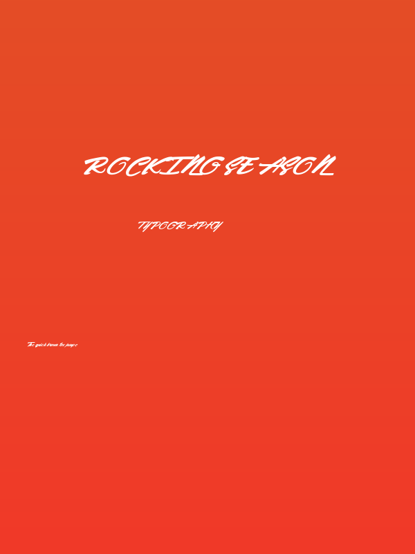 Rocking Season Poster