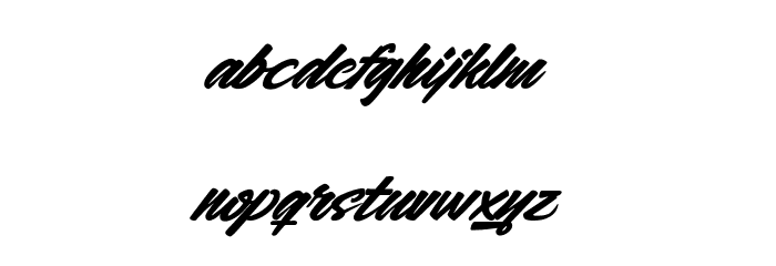 Rocking Season Font LOWERCASE