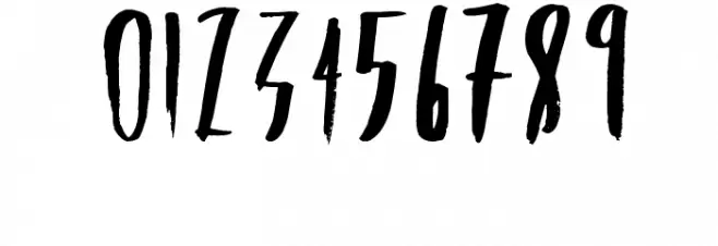 RockingPoster Font OTHER CHARS