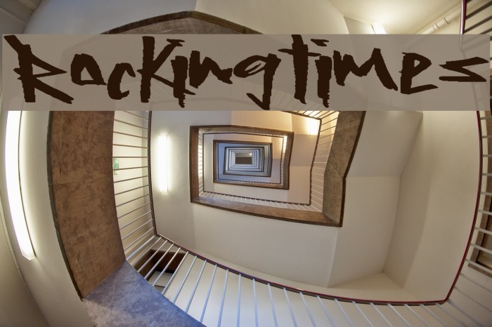 RockingTimes Font examples