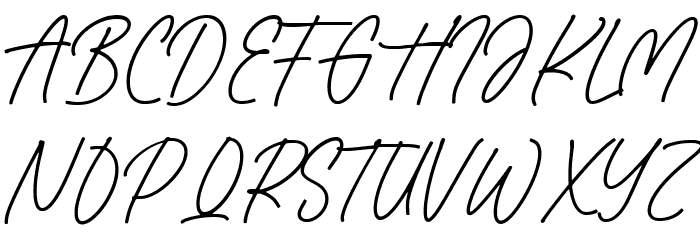 Rocklands Font UPPERCASE