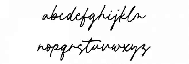 Rocklands 字体 小写