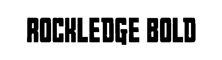 Rockledge Bold  Frei Schriftart Herunterladen
