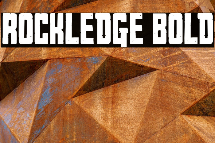 Rockledge Bold Example 3