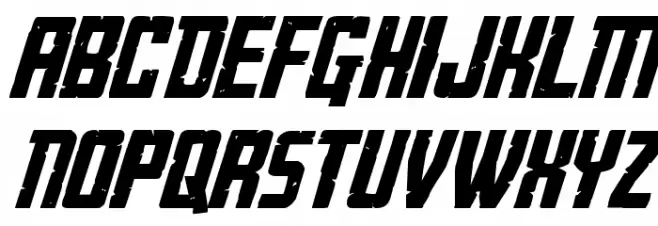 Rockledge Expanded Italic Fuentes MINÚSCULAS