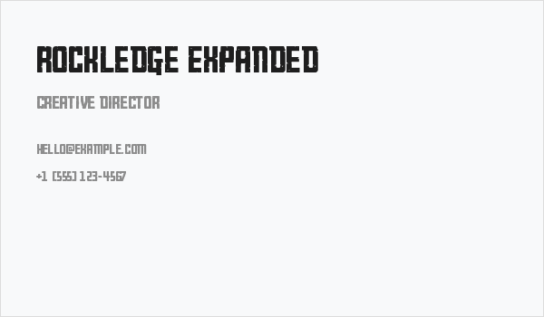 Rockledge Expanded Business Card