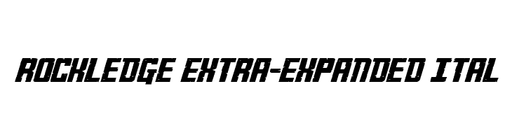 Rockledge Extra-Expanded Ital  لخطوط تنزيل