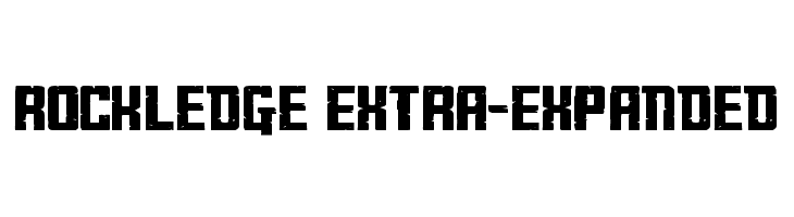 Rockledge Extra-Expanded  नि: शुल्क फ़ॉन्ट्स डाउनलोड