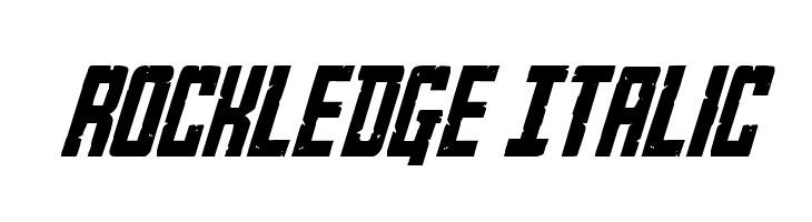 Rockledge Italic  नि: शुल्क फ़ॉन्ट्स डाउनलोड