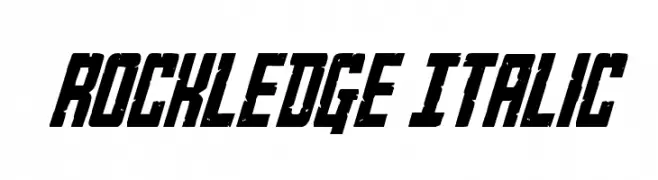 Rockledge Italic  font caratteri gratis