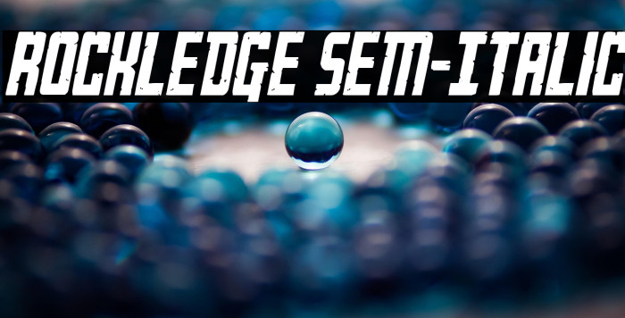 Rockledge Sem-Italic Example 3