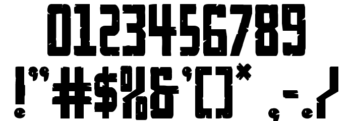 Rockledge Font OTHER CHARS