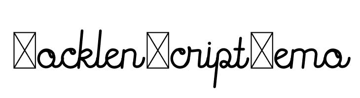 Rocklen Script Demo  font caratteri gratis