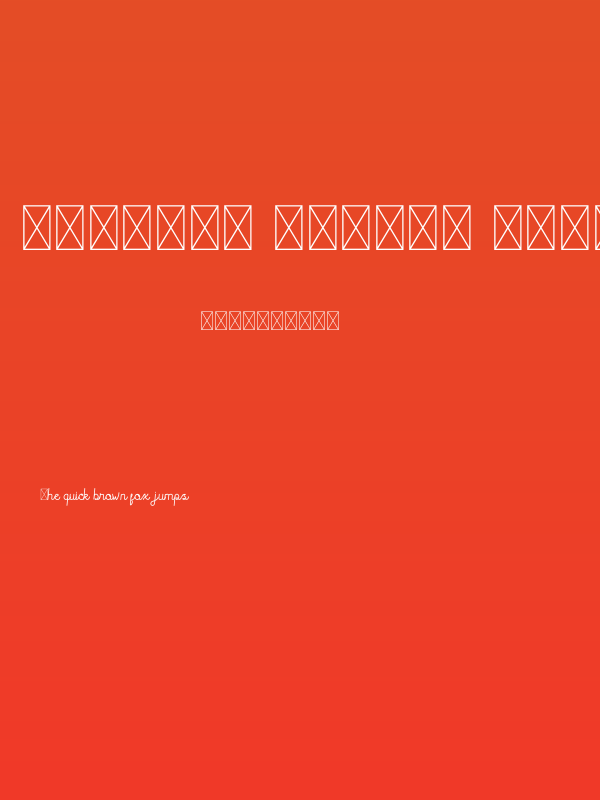 Rocklen Script Demo Poster