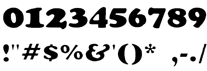 Rockletter Simple Font OTHER CHARS