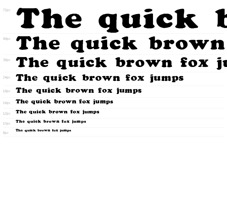 Rockletter Simple Waterfall