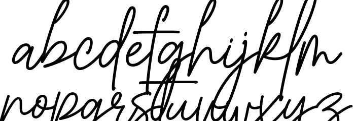 Rockline Font LOWERCASE